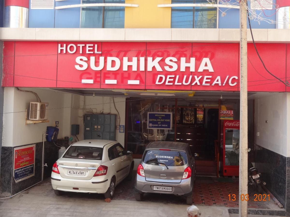 Hotel Sudhiksha Deluxe Rāmeswaram Exteriör bild