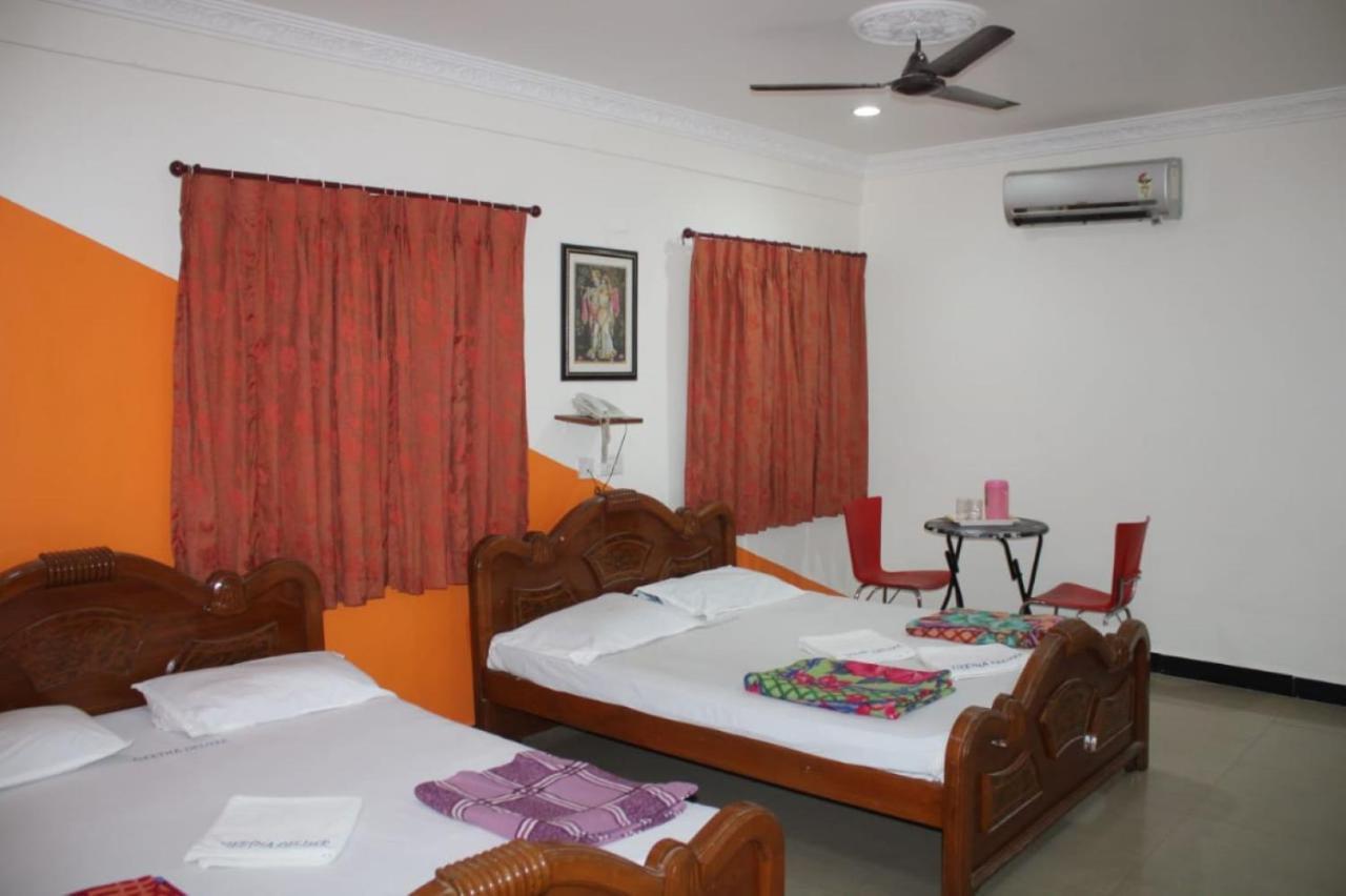Hotel Sudhiksha Deluxe Rāmeswaram Exteriör bild