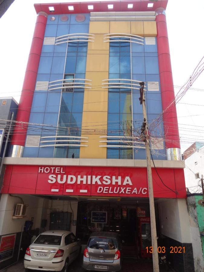 Hotel Sudhiksha Deluxe Rāmeswaram Exteriör bild